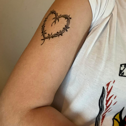 Karol G Inspired Heart Tattoo (PK of 2)